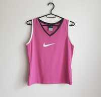 Damski różowy top sportowy vintage Nike Dri-Fit rozm. M/L