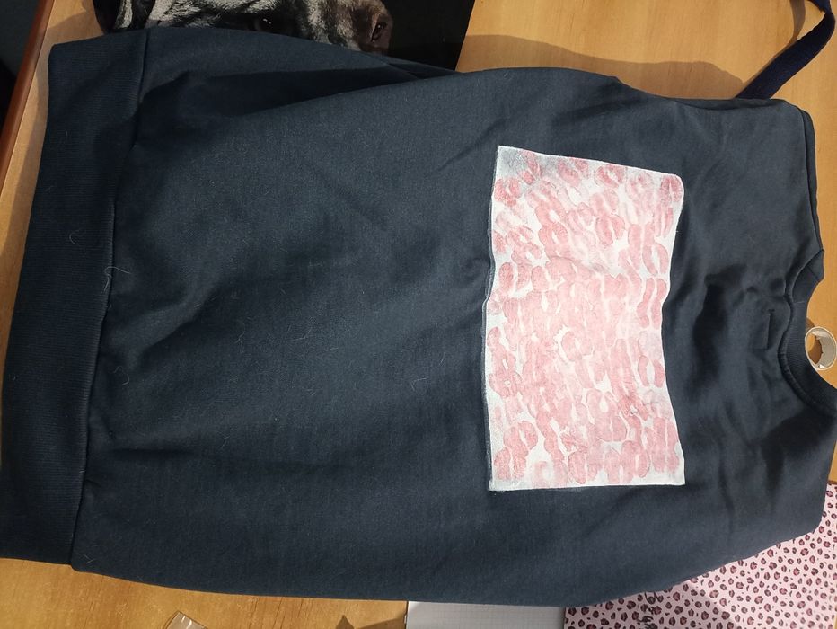 Granatowa bluza Sinsay