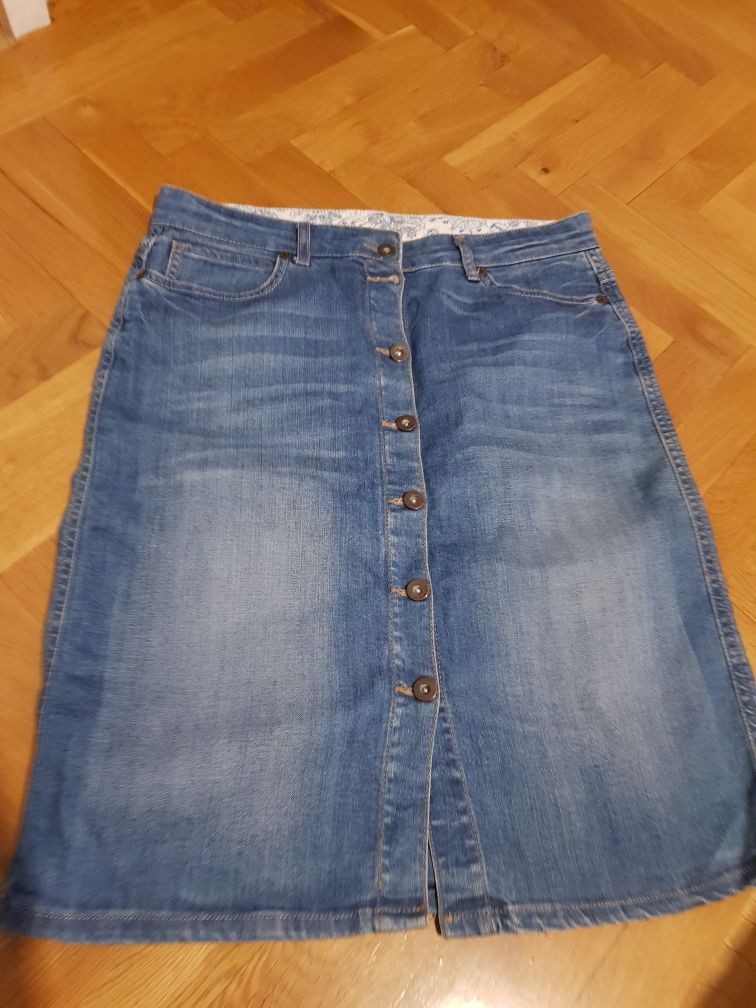 Super spódnica jeansowa damska L