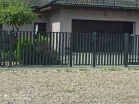 .. Przęsło palisadowe pionowe, nowoczesne