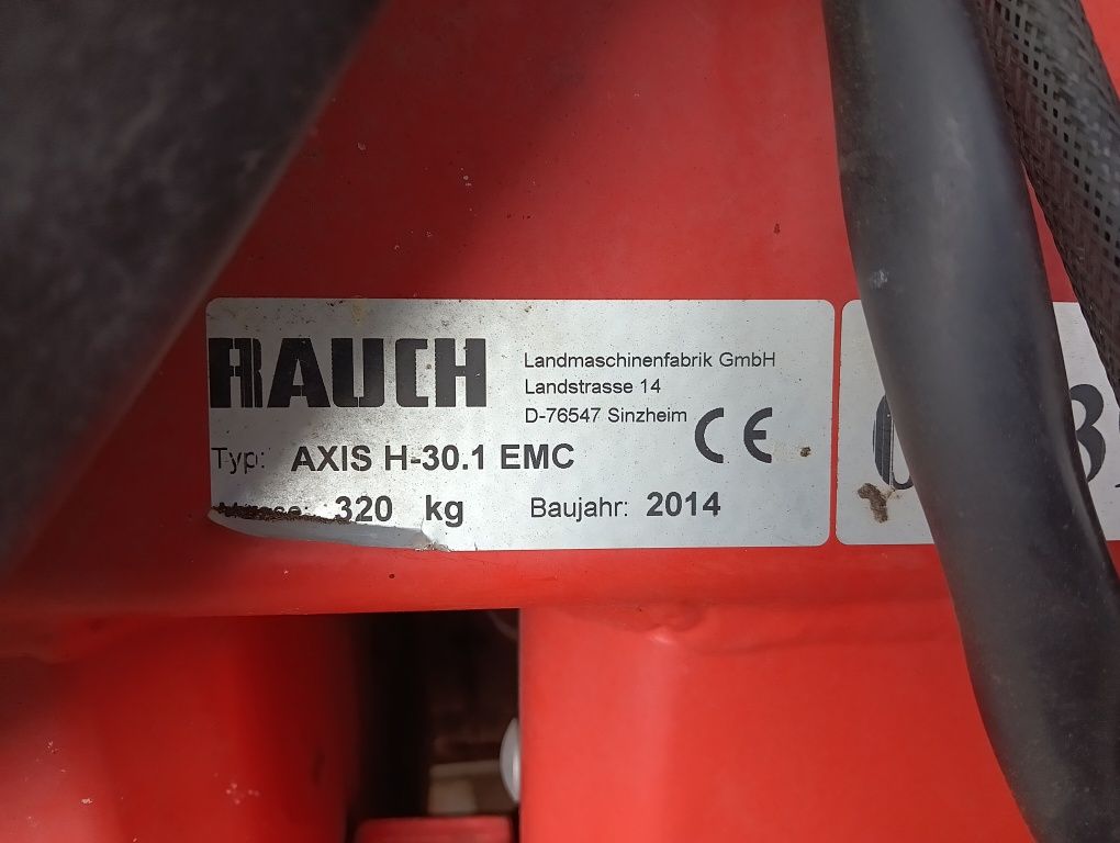 Rozsiewacz nawozu rauch Axis H-30.1 EMC rozsiewacz do nawozów