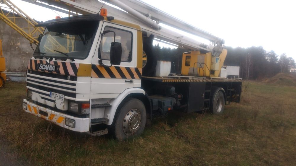 sprzedaż/zamiana - zwyżka Scania z Finlandii wysięg 22m -
