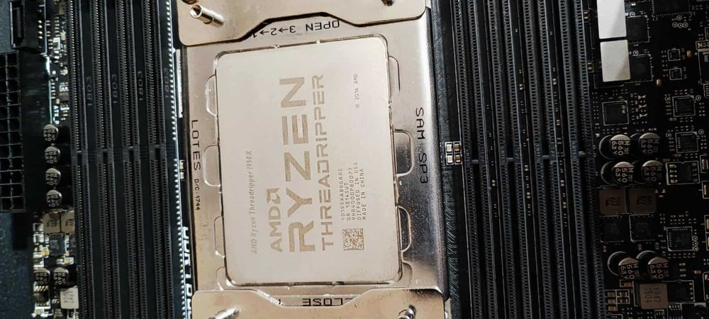 Zestaw: AMD Threadripper 1950X + MSI X399 SLI Plus