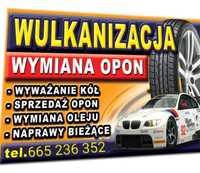 Wulkanizacja wymiana opon opony używane