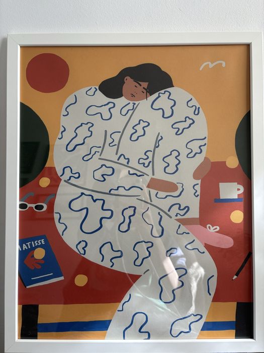 Obrazek poster print matisse w ramce ikea 43x53cm