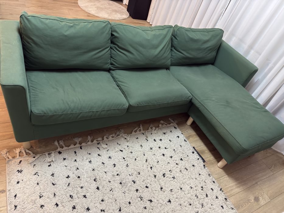 IKEA PARUP – sofa 3-osobowa z szezlongiem