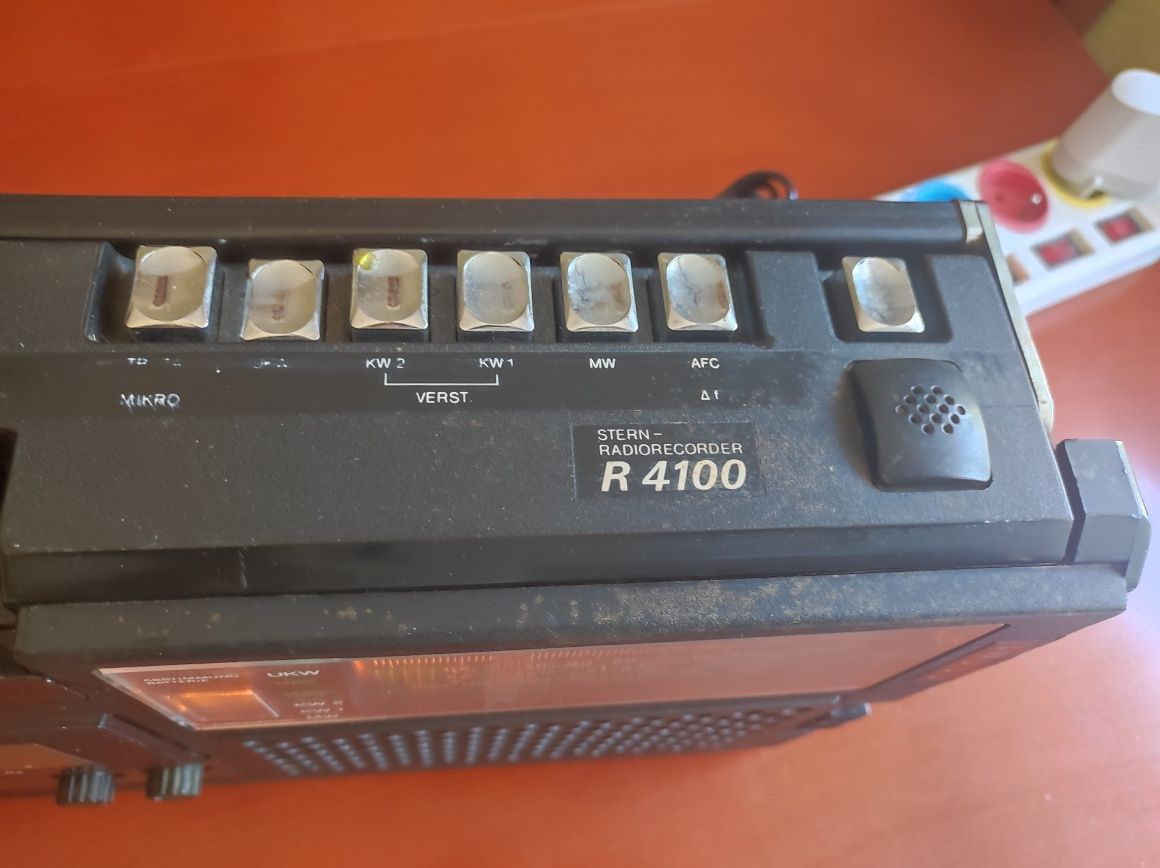 Boombox Stern R 4100 RFT z  DDR Radio i Magnetofon