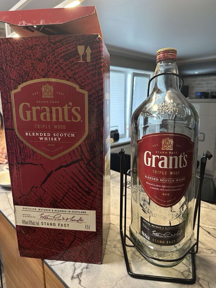 Grant’s виски бутылка 4,5 л