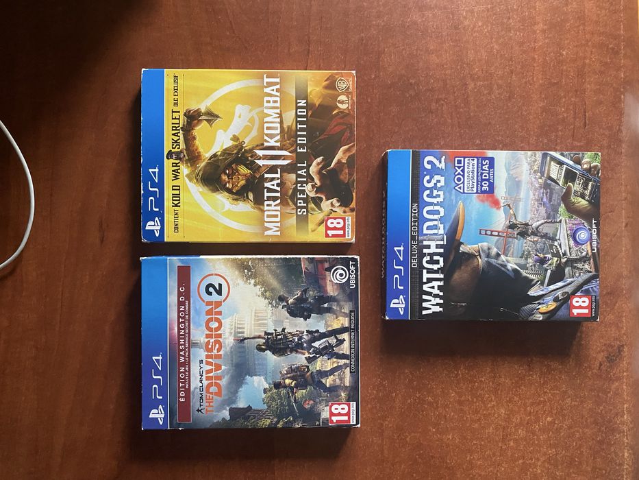 3 jogos para PS4