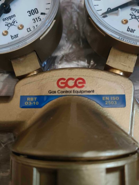 GCE - Reduktor jednostopniowy do butli tlenowej [200 BAR] - RBT 03-10