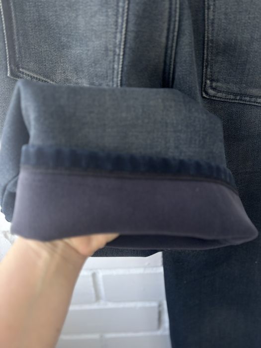 Теплые утеплённые джинсы на флисе теплі джинси на флисі утеплені