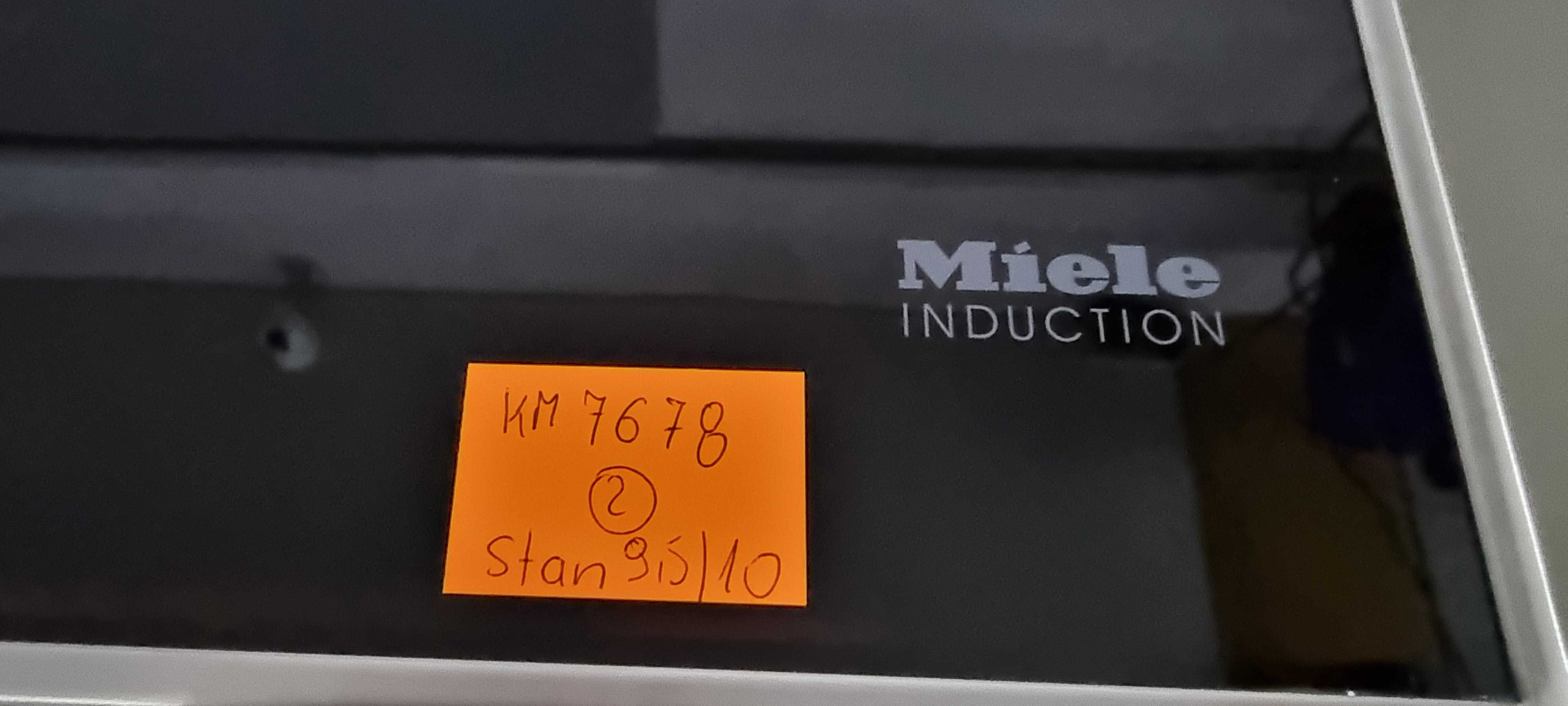 Płyta indukcyjna z ramką Miele KM 7678, Stop&Go. Jak nowa.