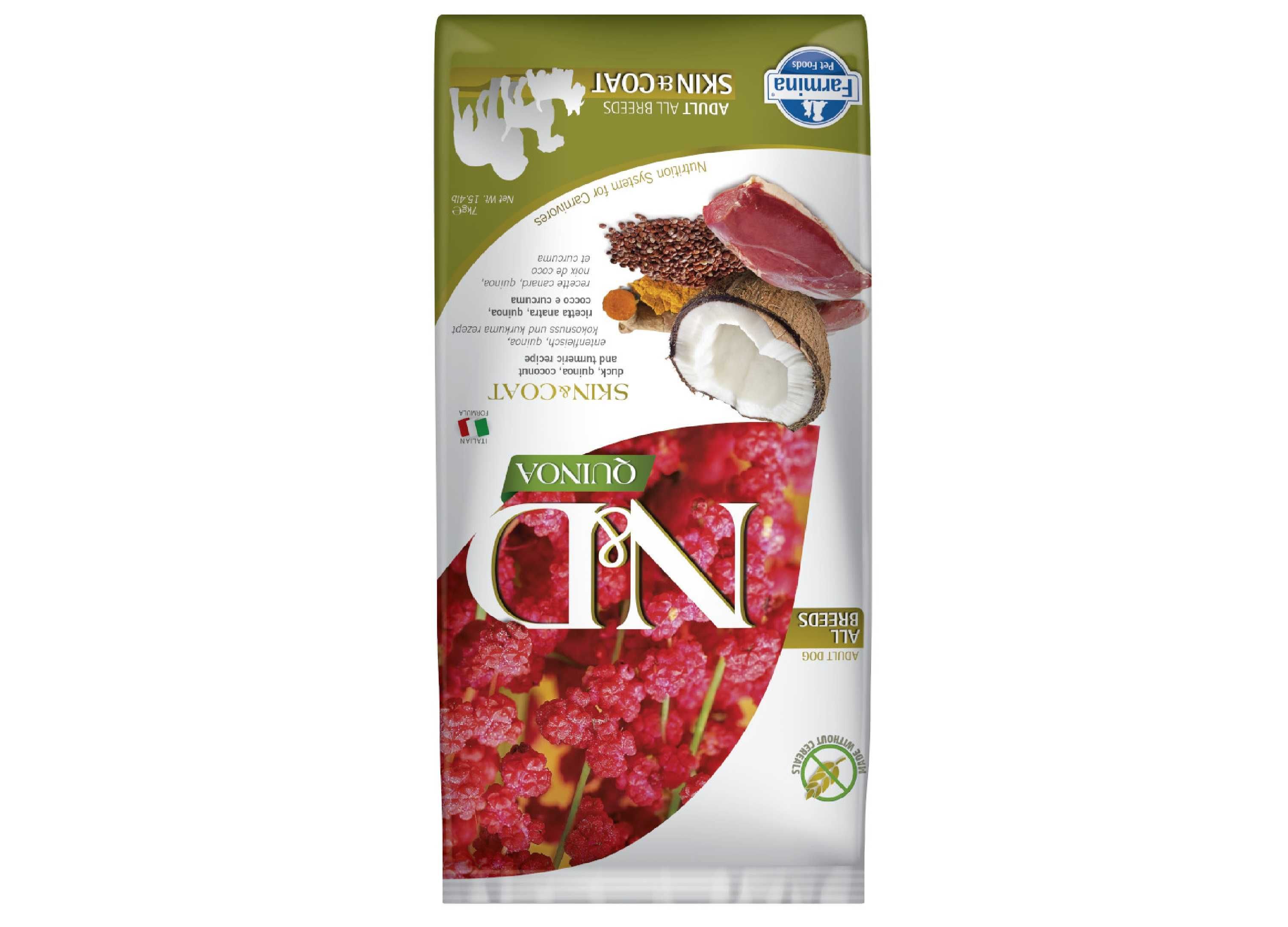 ND Farmina QUINOA Neutered Adult Duck 7kg Grain Free Kaczka