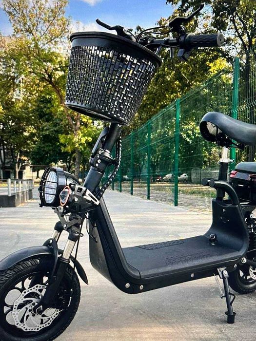 Електросамокат EVOBIKE Zen U12 15Ah 800W Чорний Black НОВИЙ
