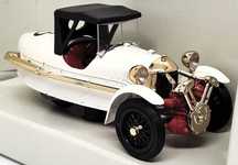 Brumm 1/43 Scale Model Car LE1 - 1933 Morgan Super Sport - white
