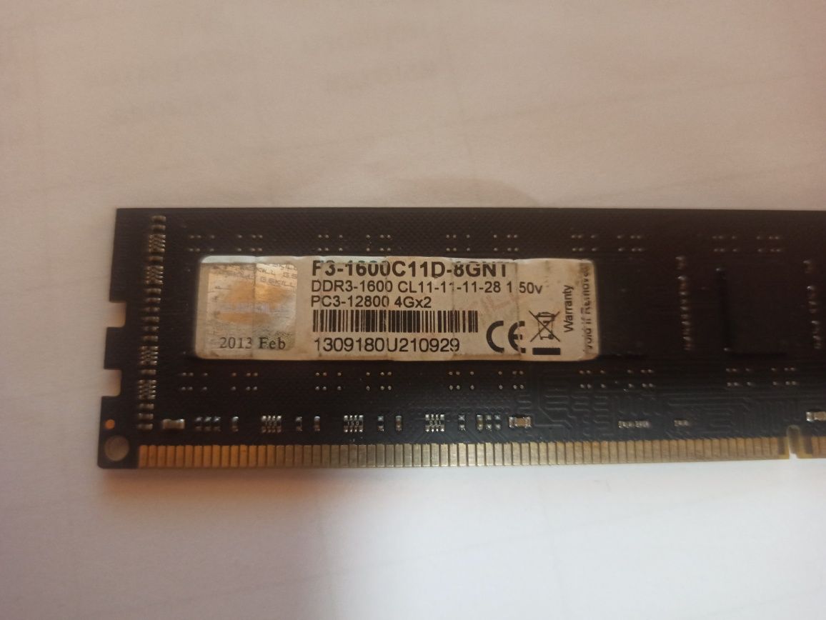 DDR3 4G 1600MHz. ОЗУ. Оперативная память