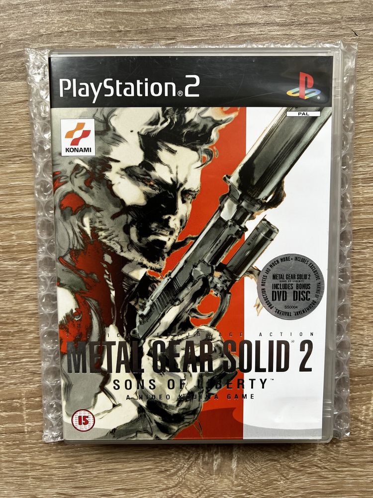 Metal Gear solid 2 sons of liberty . PlayStation 2