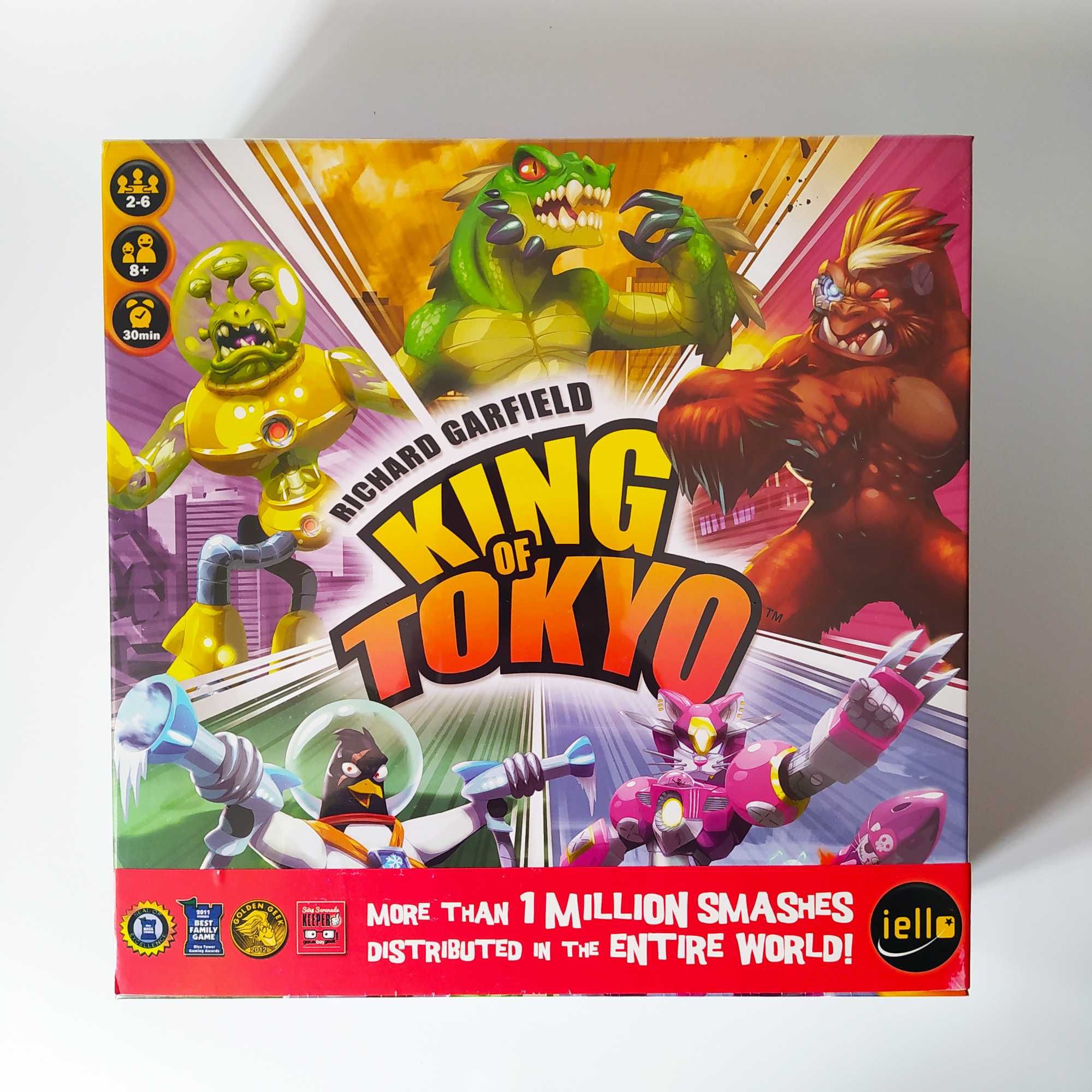 Jogo de Tabuleiro King of Tokyo e Expansões