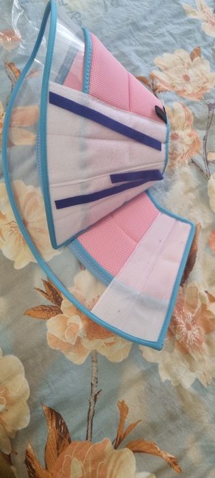 Воротник ветеринарный для собак и котов.