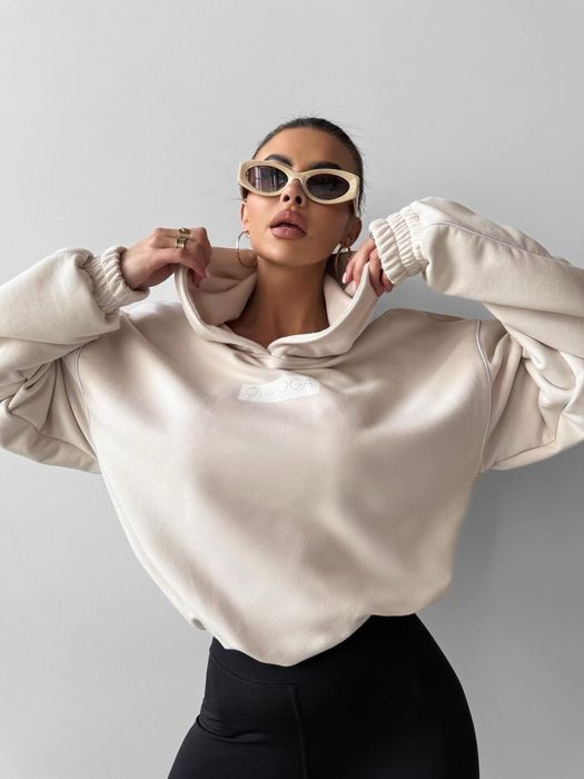 Bluza damska DIDACTIC O la voga beż 38/M