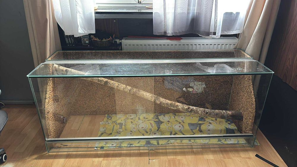 Terrarium po wężu 160x60x60