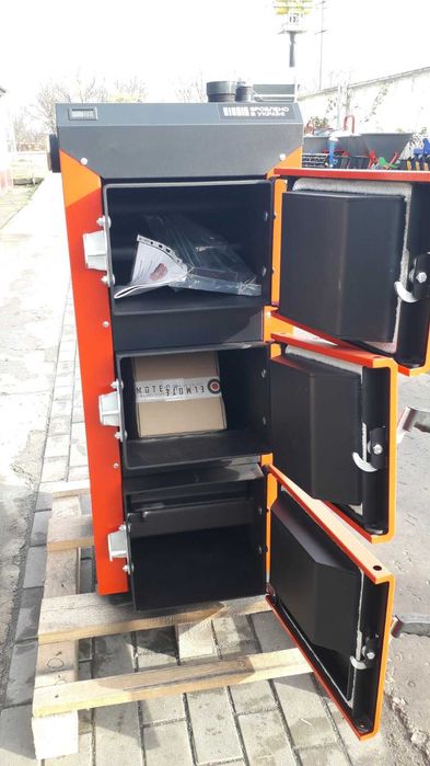 Миргород твердопаливний котел Feniks 10квт на 80-100кв.м.  електрон.