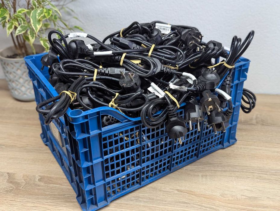 Кабель живлення, (мікімаус) 3pin, 220в Оригінал