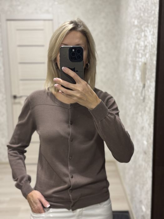 Кардиган кофта шовк бавовна