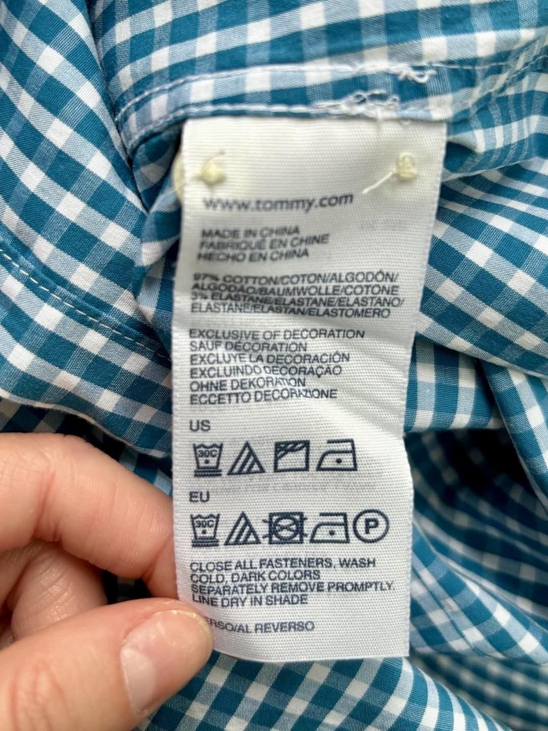Tommy Hilfiger koszula damska XS/S
rozmiar XS/S
kolor:biało seledynowy