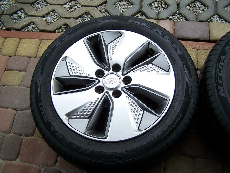 Koła Aluminiowe 17" Lato Czujniki Tpms  Hyundai Kona
