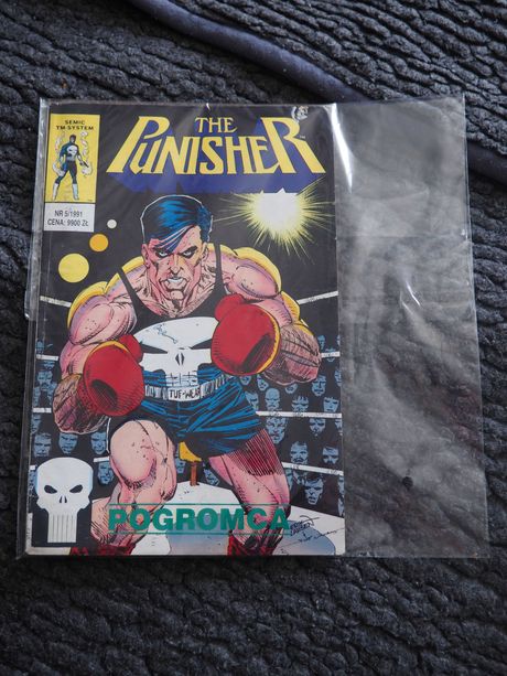 Komiks TM-Semic, The Punisher, 5 1991 stan bdb-