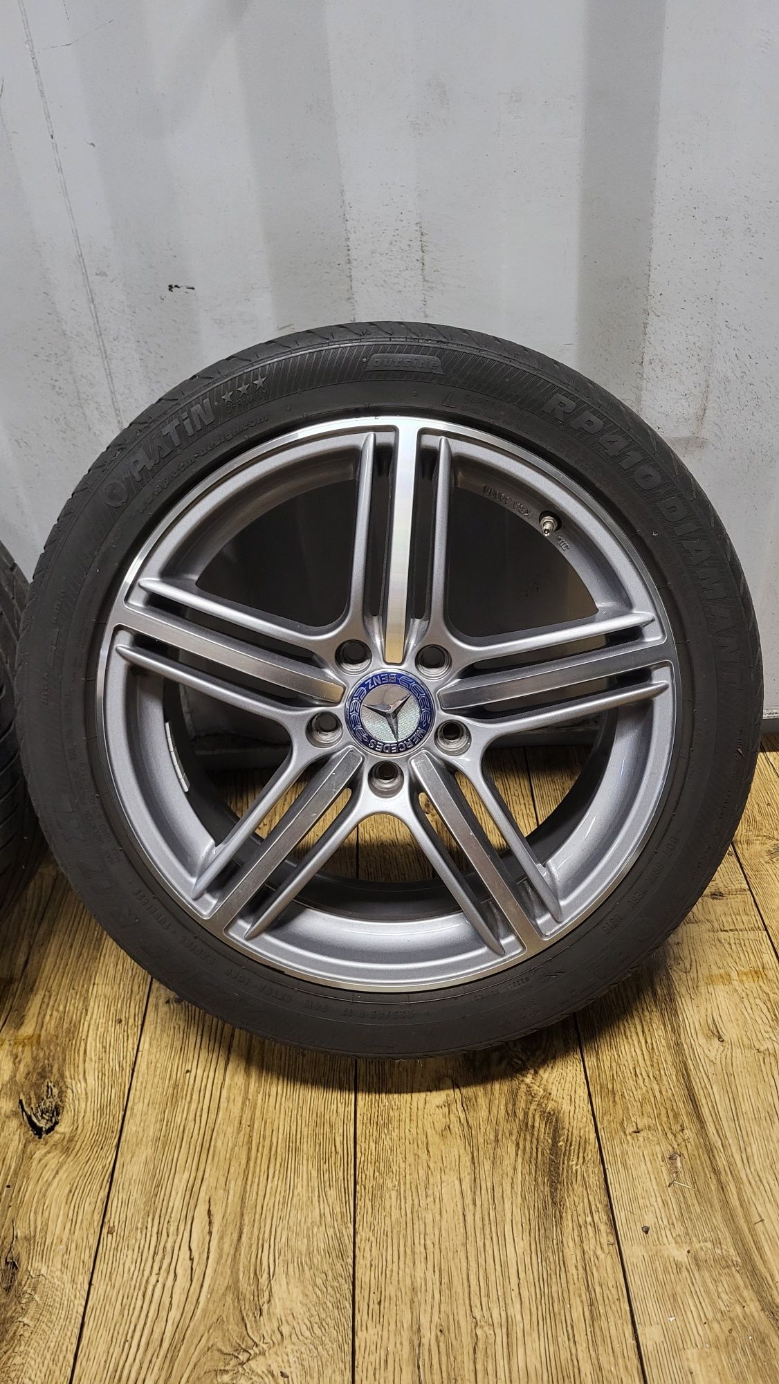Alufelgi Mercedes 17" 5x112 z oponami 225/45 R17 Klasa A B C CLA
