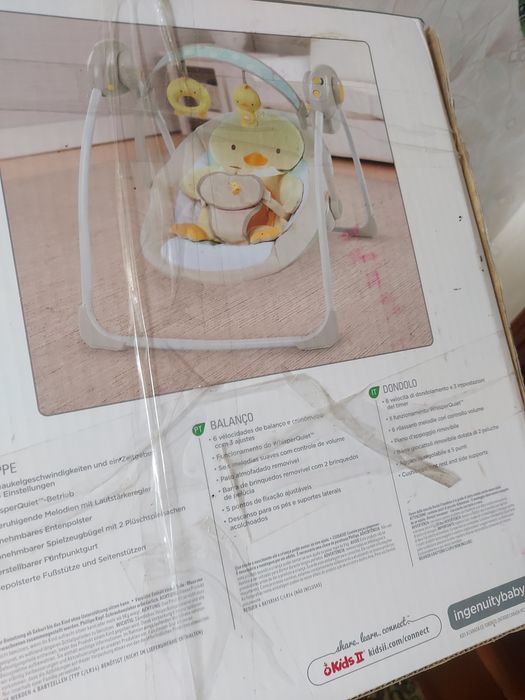 Дитячий заколисуючий центр Ingenuity True Speed