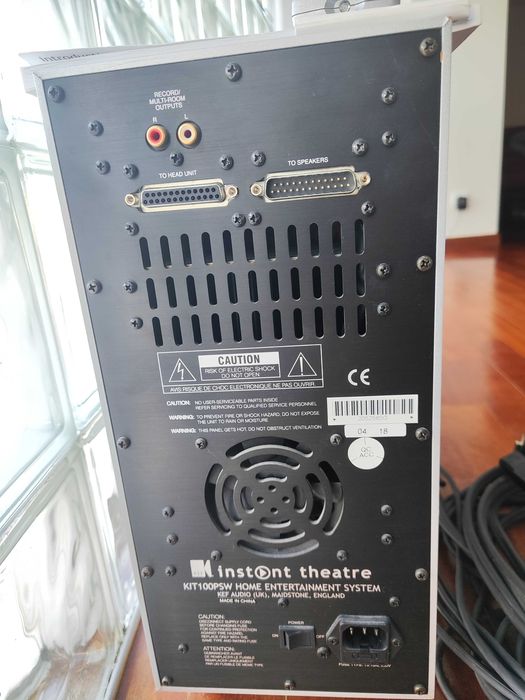 Sistema Kef Kit 100 + Suportes KHT 100 Stand