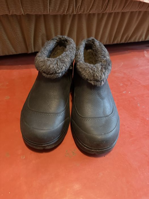 Новые резиновые теплые галоши 41-42р