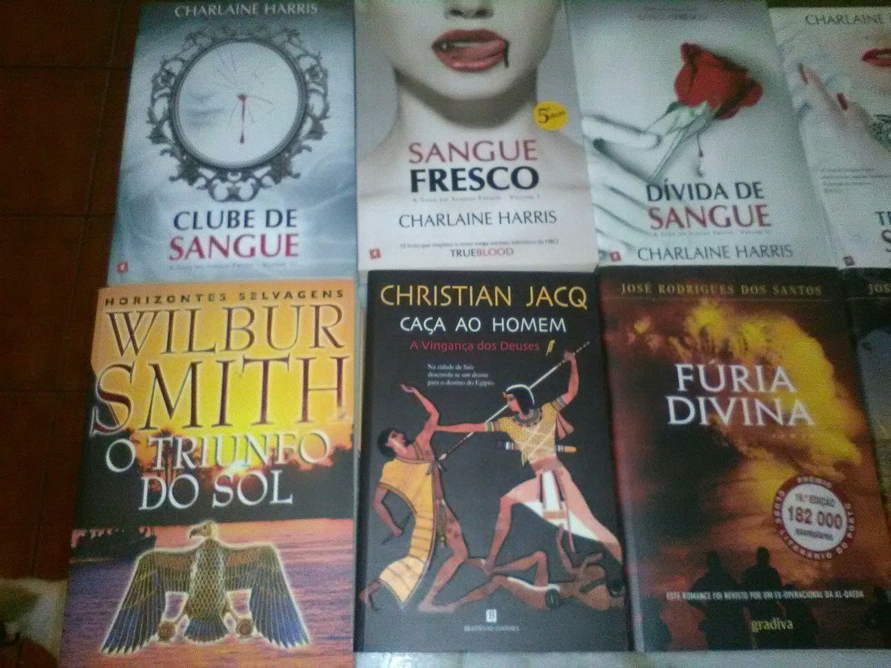 Conjunto de 7 Livros Novos Diversos