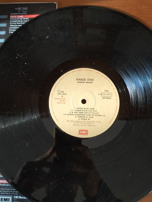 Disco de vinil LP Naked Eyes