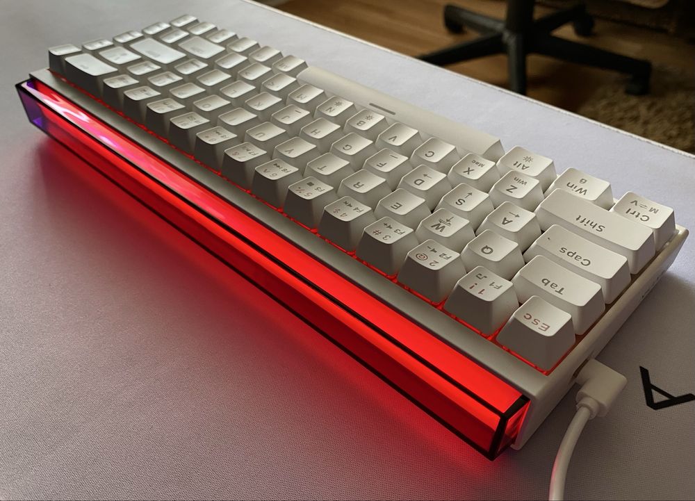 •Механічна клавіатура Ajazz NK 68 White•
