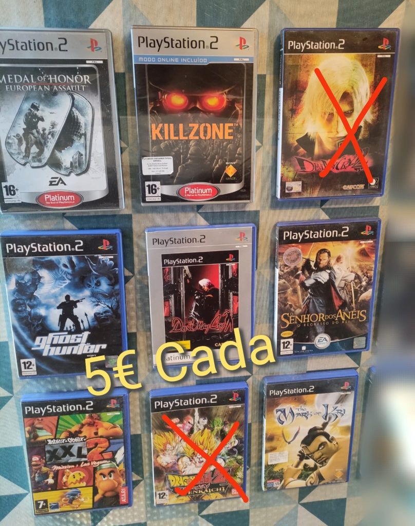 Vendo  Jogos  PS2