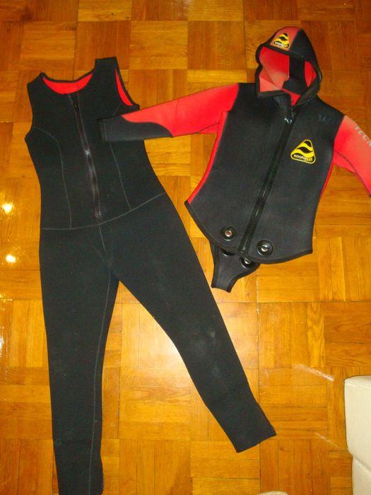 Гидрокостюм женский TECNOMAR  , размер 36-38 ( XS-S ) , толщина 7+7 mm