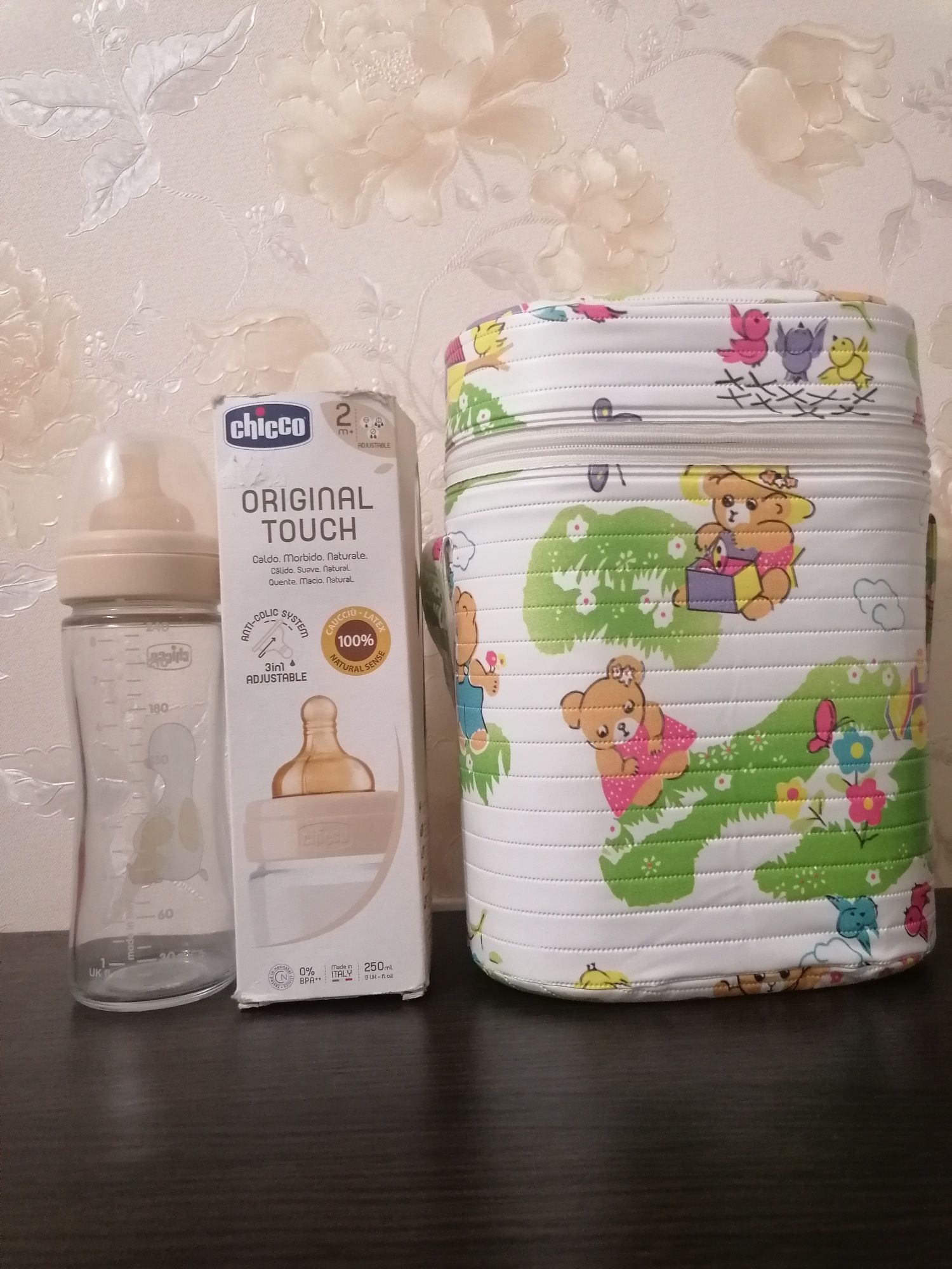 Пляшечки chicco 250мл Original Touch