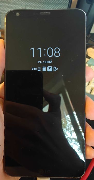 Telefon komórkowy LG G6 (LG H870) z kartą SD 64GB i etui