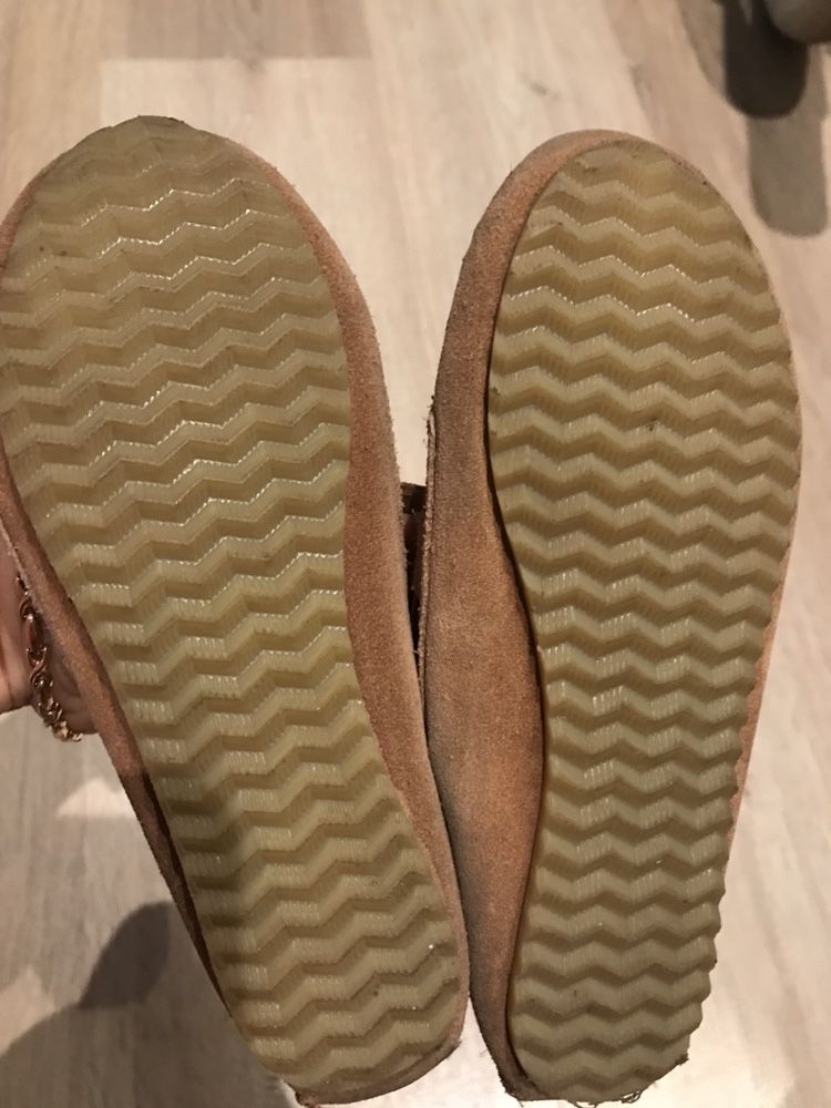 Замшевые туфли mango 27 размер