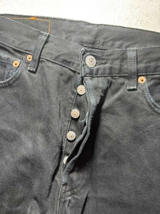 Spodnie Levi’s 501 Jeans W30 L31 Czarne Szerokie Damskie