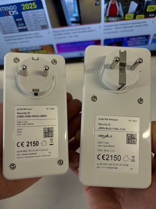 Присрій для передачі данних  Devolo 500 Мбит/с dLAN 500 Duo+ MT2586