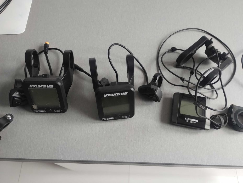 Liczniki wyświetlacze E-bike Shimano STEPS SR Suntour HESC inne