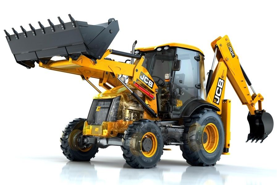 Послуги екскаватора у Дніпрі  Оренда екскаватор-навантажувач JCB 3CX