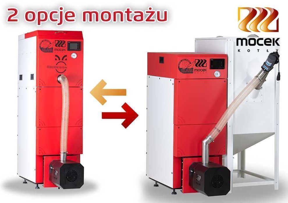 Kocioł na pellet, Moceko 12kW, piec na dotacje czyste powietrze