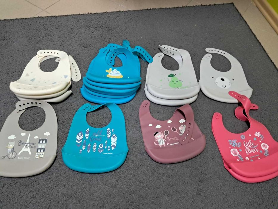 śliniaki silikonowe dla dzieci