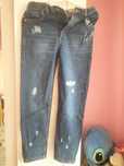 Nowe spodnie jeansowe 140/146